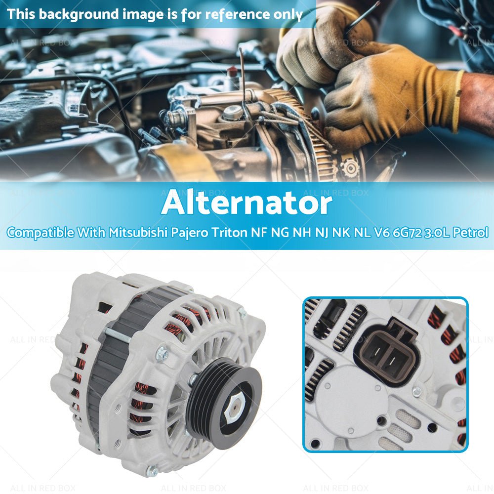 Alternator Suitable For Mitsubishi Pajero NF NG NH NJ NK NL V6 engine 6G72 3. 0L - Frazy's Auto Parts