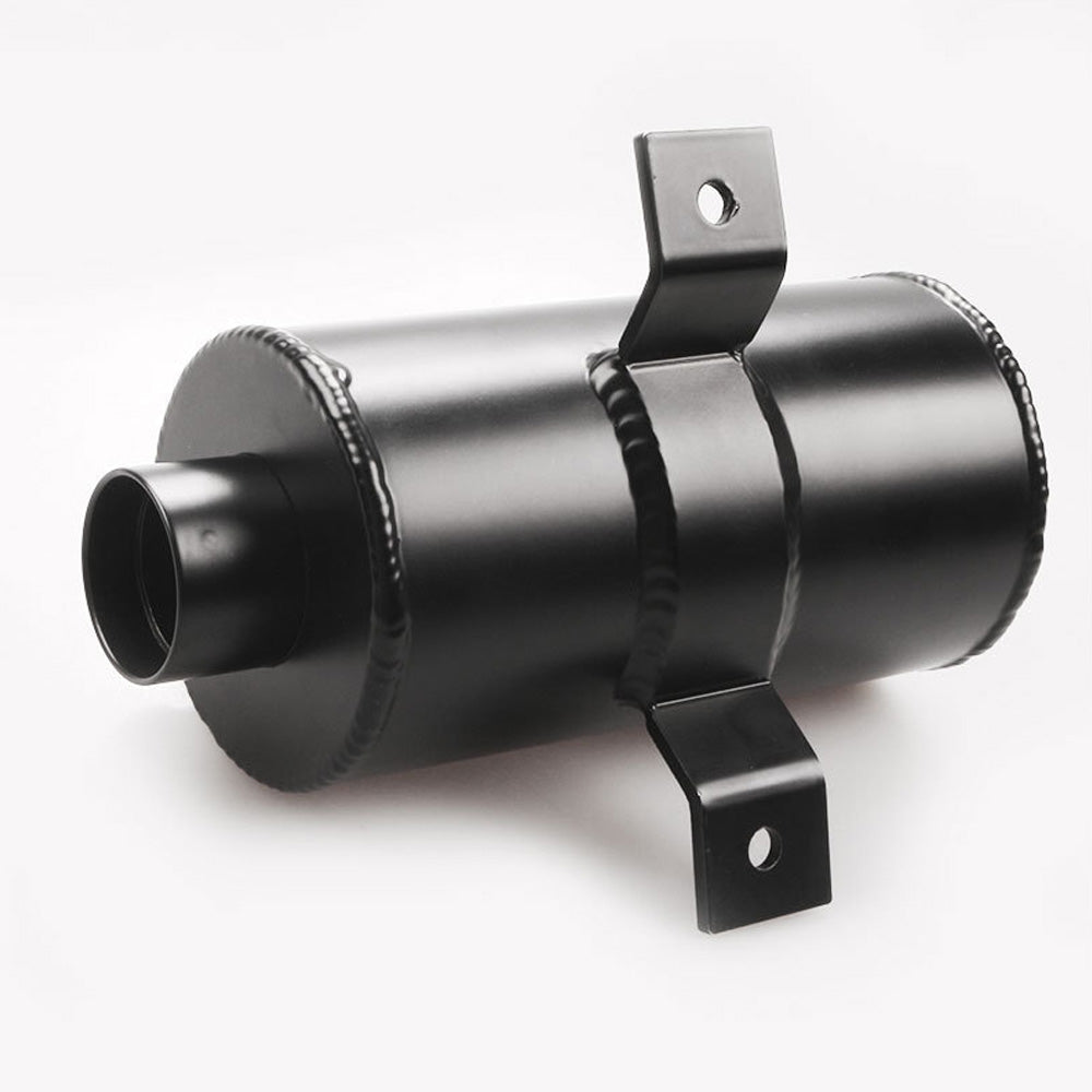 Aluminium Baffled Engine Oil Catch Can 0. 75L 2 Port AN10 3M Hose Fitting Kit - Frazy's Auto Parts