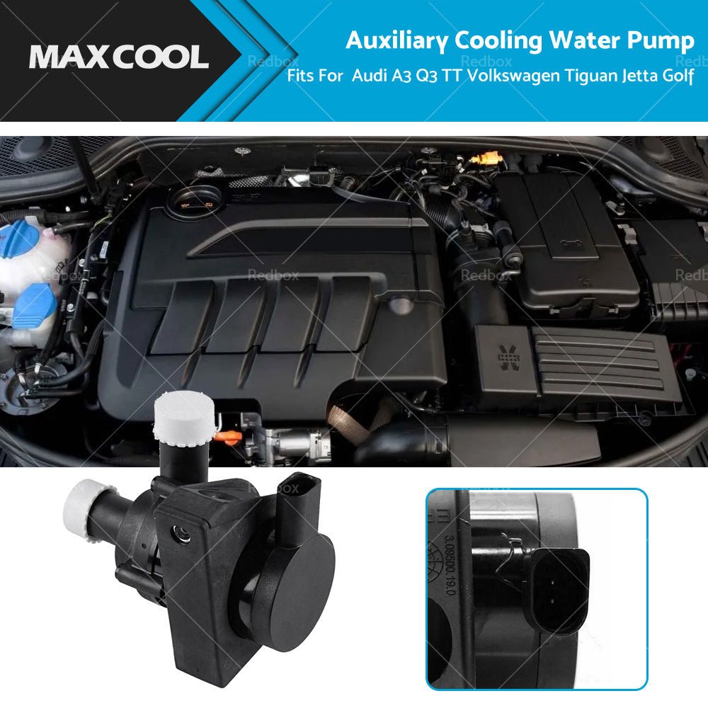 Auxiliary Cooling Water Pump 1K0965561J Suitable for Audi A3 Q3 TT VW Jetta Golf - Frazy's Auto Parts