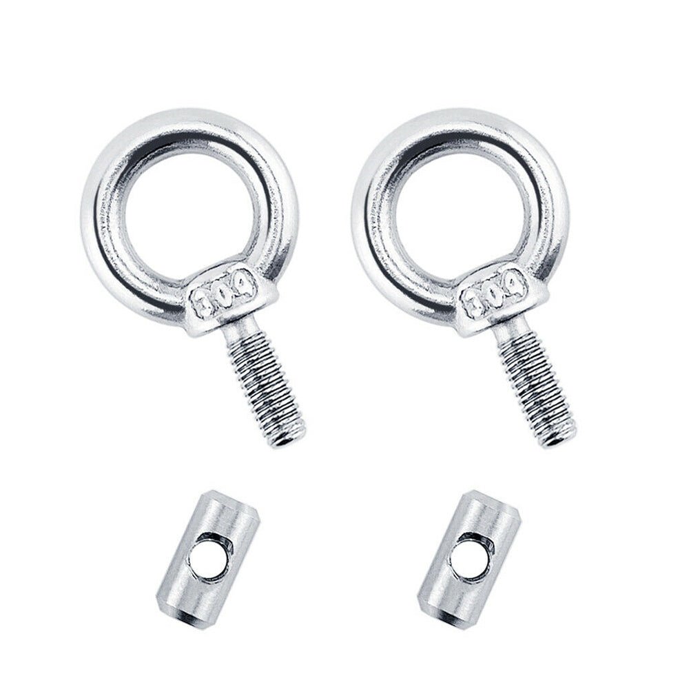 Awning Rail Stoppers Rail Track Screws 2 / 4 / 8PCS Suitable For Boat Caravan Stainless Steel - Frazy's Auto Parts