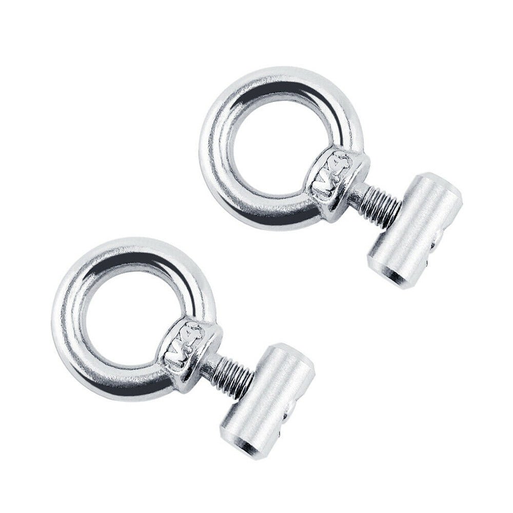 Awning Rail Stoppers Rail Track Screws 2 / 4 / 8PCS Suitable For Boat Caravan Stainless Steel - Frazy's Auto Parts