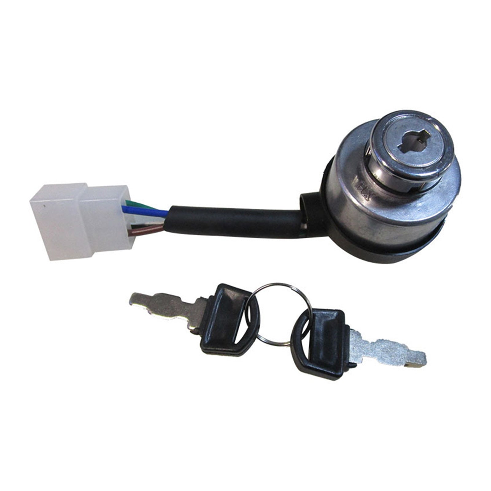4-Pin Ignition Key Switch Suitable For Chinese Gasoline Generators 2KW / 3KW 168F / 170F-3