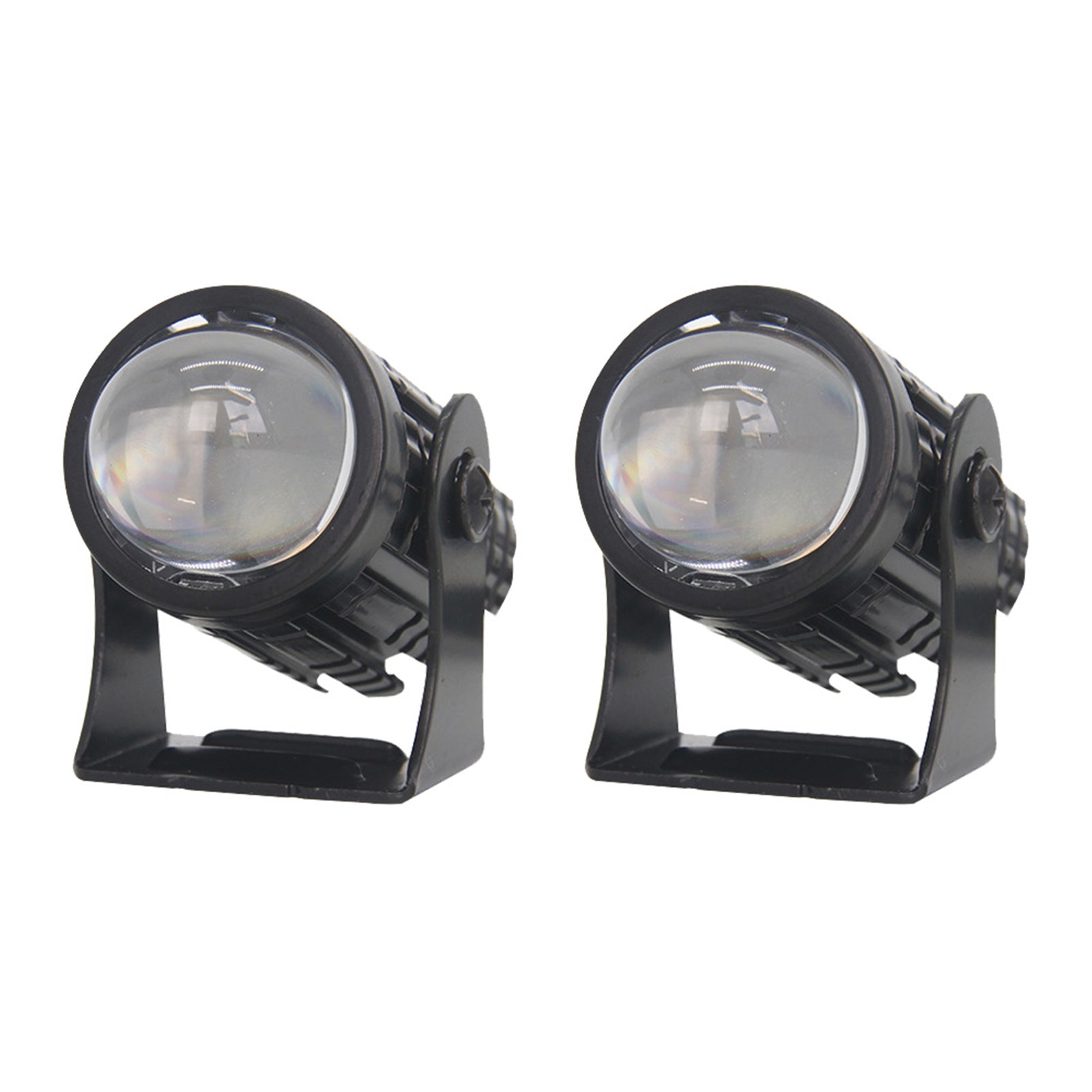 2X LED Motorcycle Headlight Spot Lights Car Driving Fog Lamp Yellow White 12-24V-0
