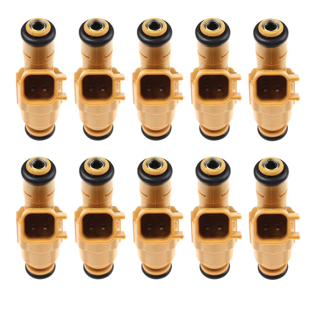 10x Fuel Injector Suitable For Ford E-350 F-250 F-350 F-450 F-550 F53 6.8L V10-2