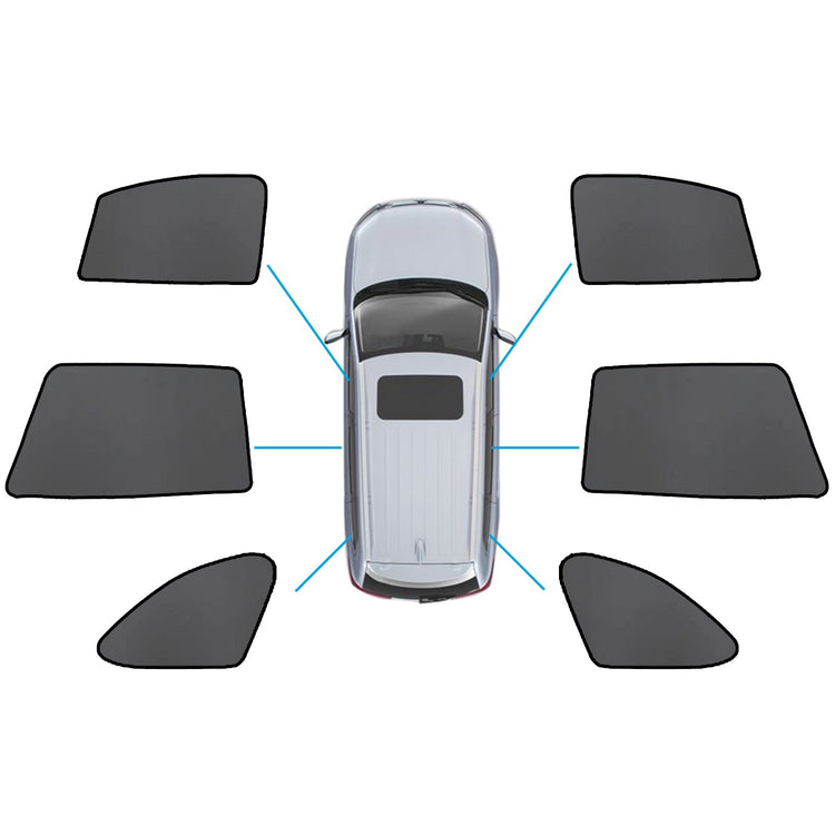 Magnetic Mesh Sun Blind Car Window Shade Suitable For Subaru Outback 2020-2025 Front & Rear-0