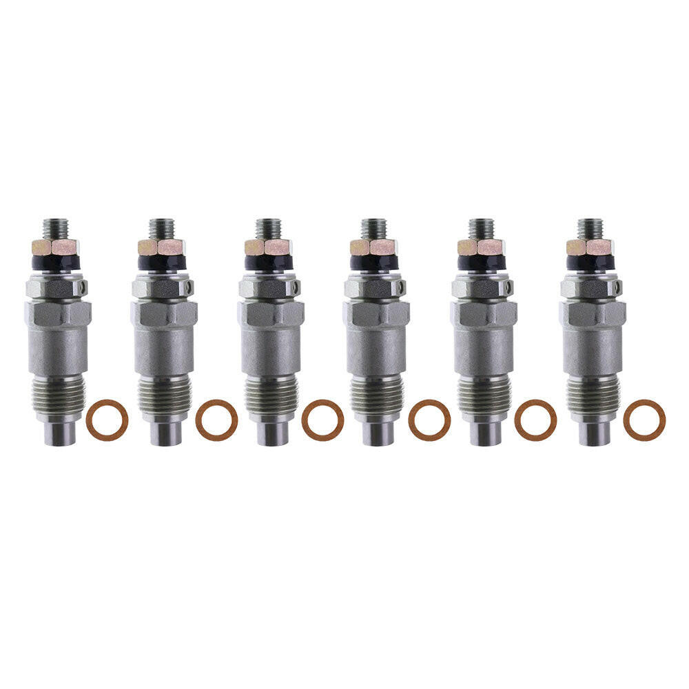 6x Fuel Injectors 093500-1810 23600-48011 Suitable For Toyota 2B 2B 2J 2H-0