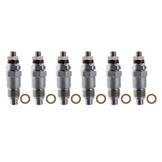 6x Fuel Injectors 093500-1810 23600-48011 Suitable For Toyota 2B 2B 2J 2H-0