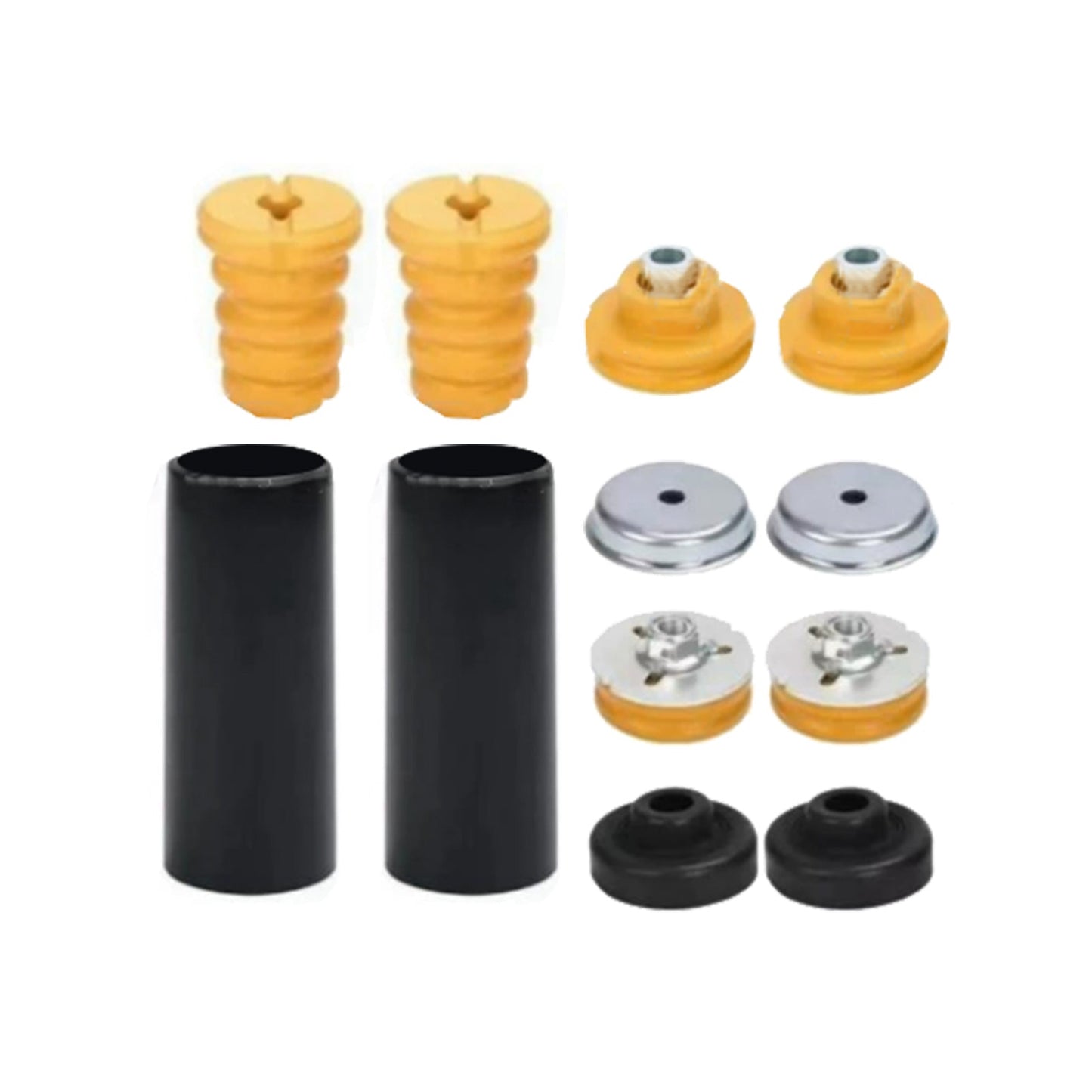 Pair Rear Strut Mount Tops Bump Stop Suitable For BMW 1' E87/E88 3'E 91/E92/E90-0