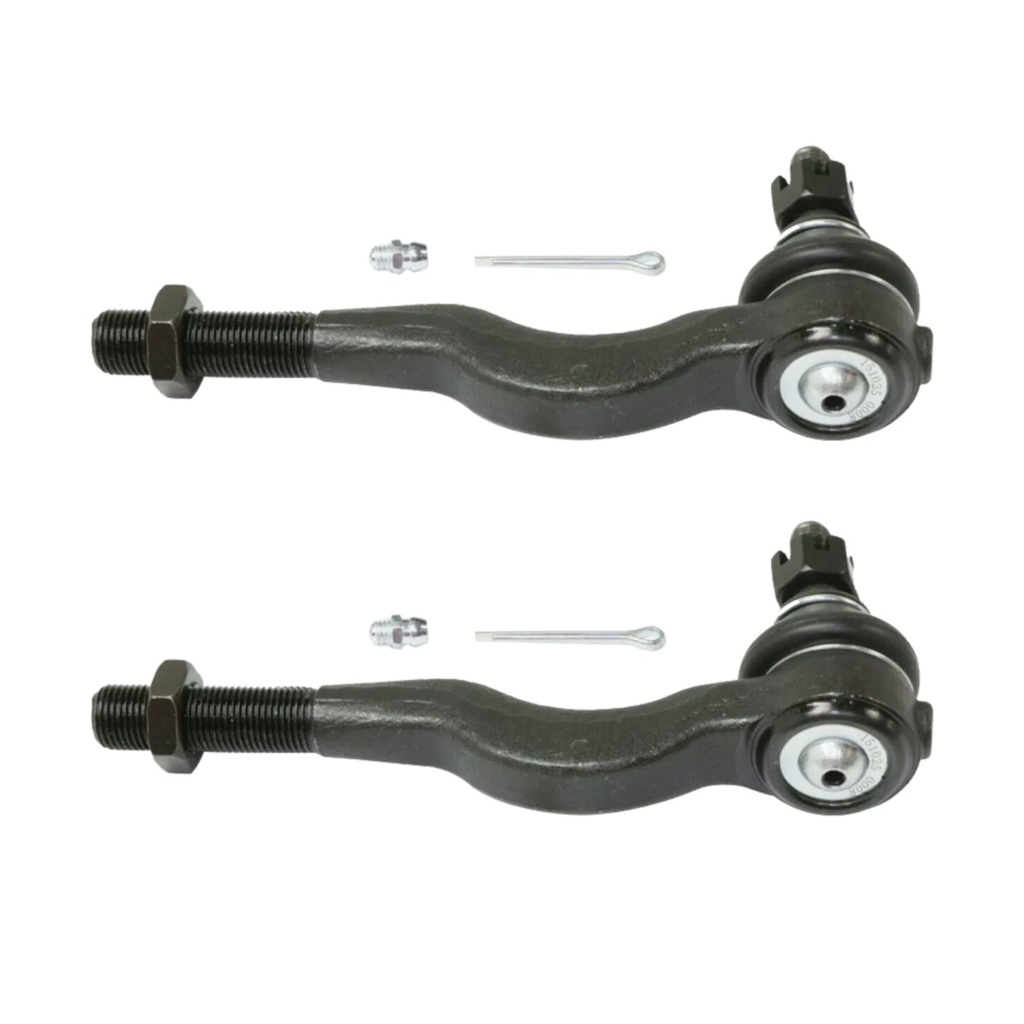 2x Front Inner Tie Rod Ends Suitable For Mitsubishi Pajero NH/NJ/NK/NL 4x4 1991-2000-1