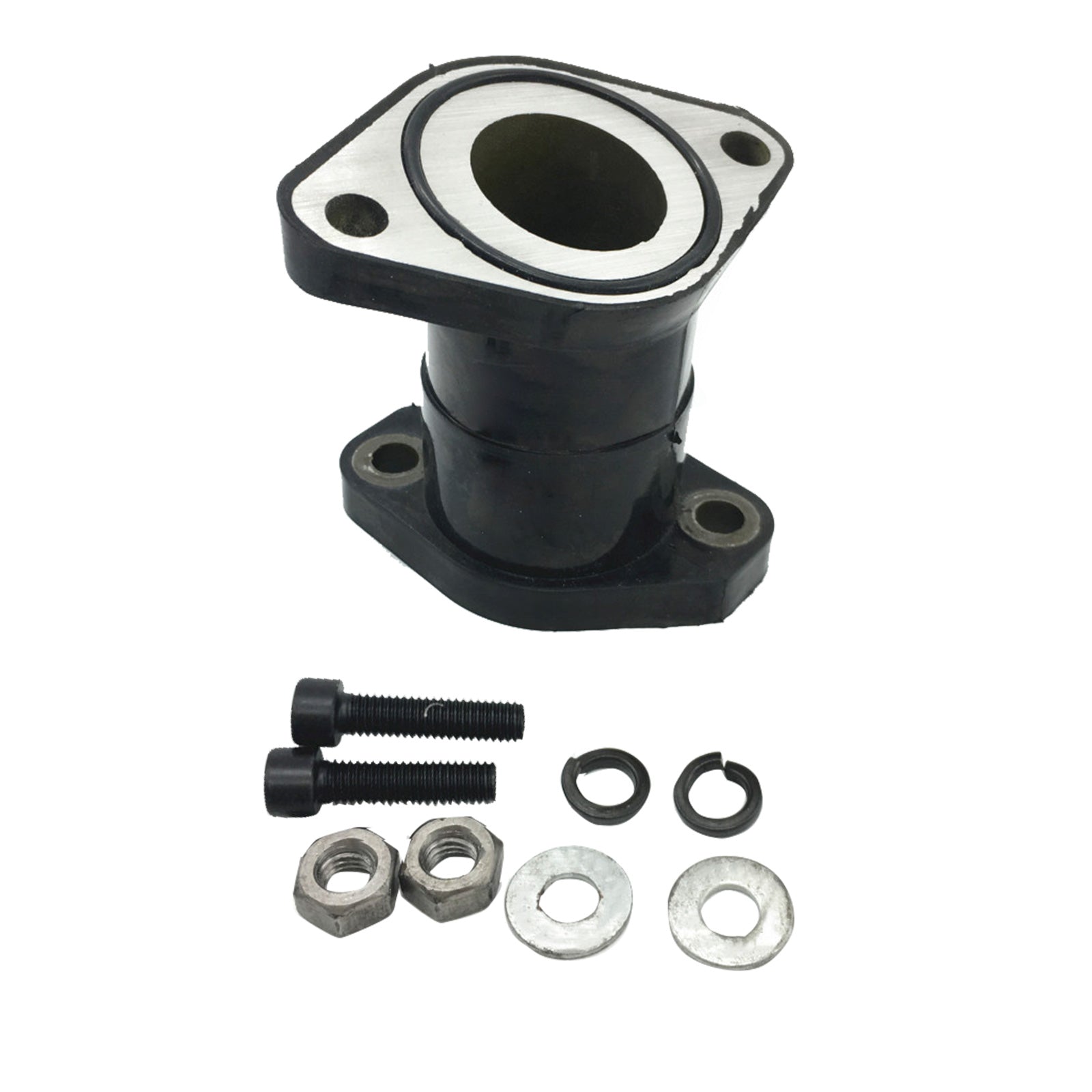 Carb Intake Manifold Boot Suitable for Yamaha Big Bear 350 Kodiak 400 Moto 4 YFM350ER-0