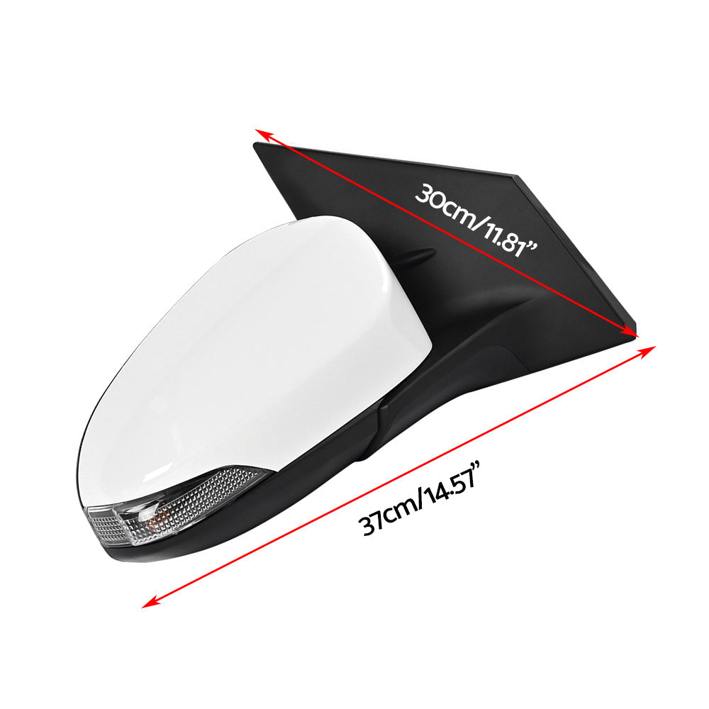 Right Door Mirror Assembly Suitable for Toyota Corolla 2012–2018 Hatch ZRE182-4