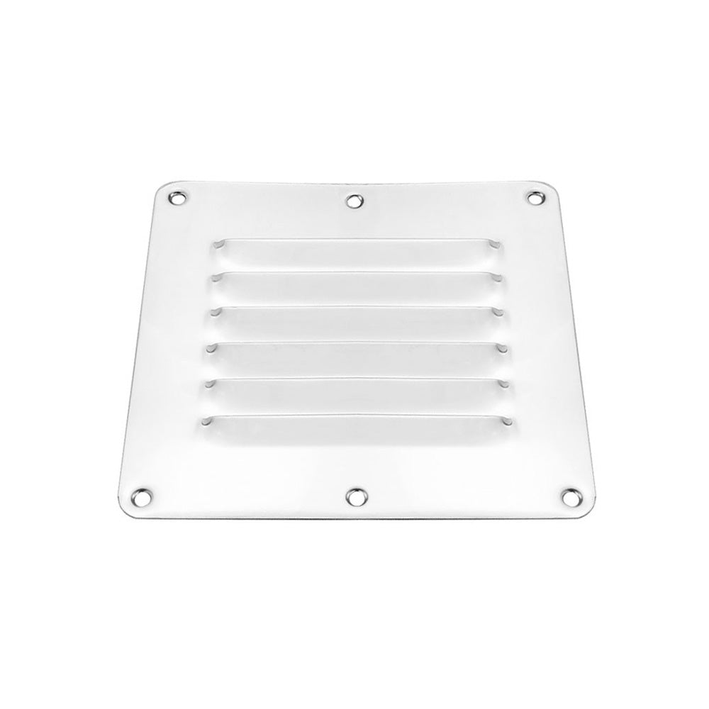 2x Stainless Steel Rectangular Air Vents Suitable For Caravan, Boat & Home Wall Installation-2