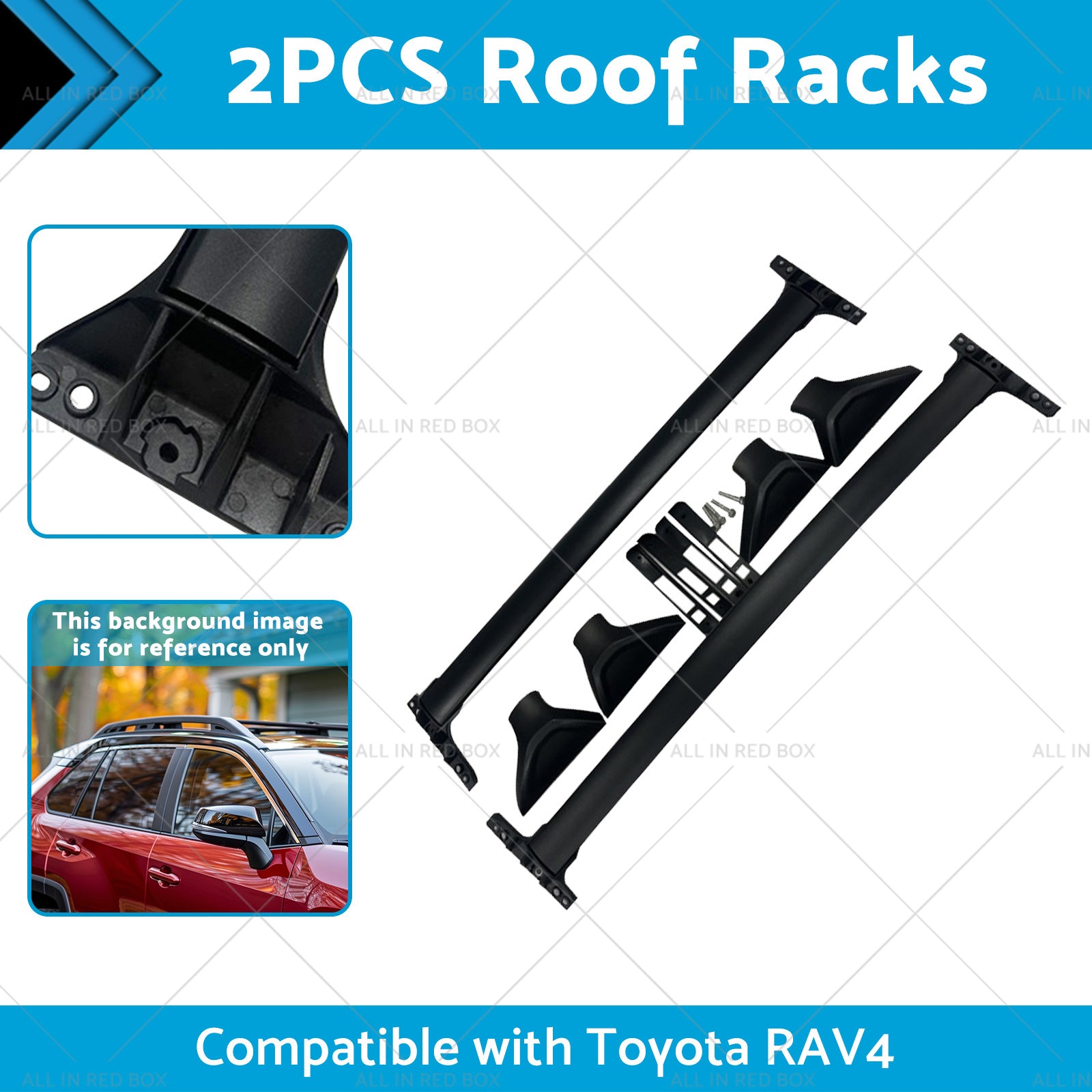 2PCS Roof Racks  or Roof Cross Bars Suitable for Toyota RAV4 2019-2023-1