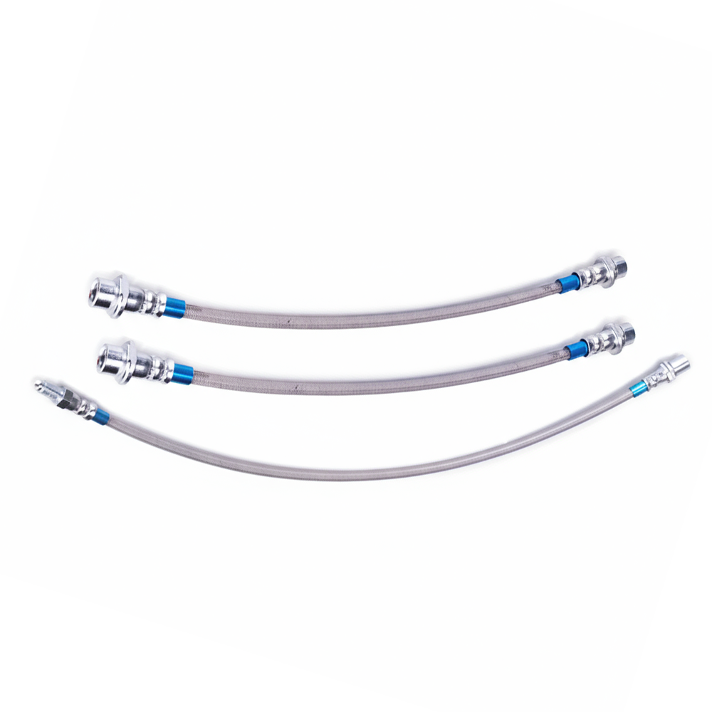 Stainless Steel Braided Brake Lines With ABS Suitable For Toyota Hilux KUN26 N70-1