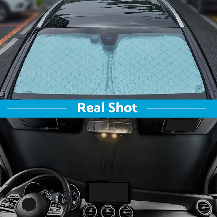 6-Layer Thick Windshield Sun Shade Suitable For Hyundai Tucson 2016-2024 UV Protection-4