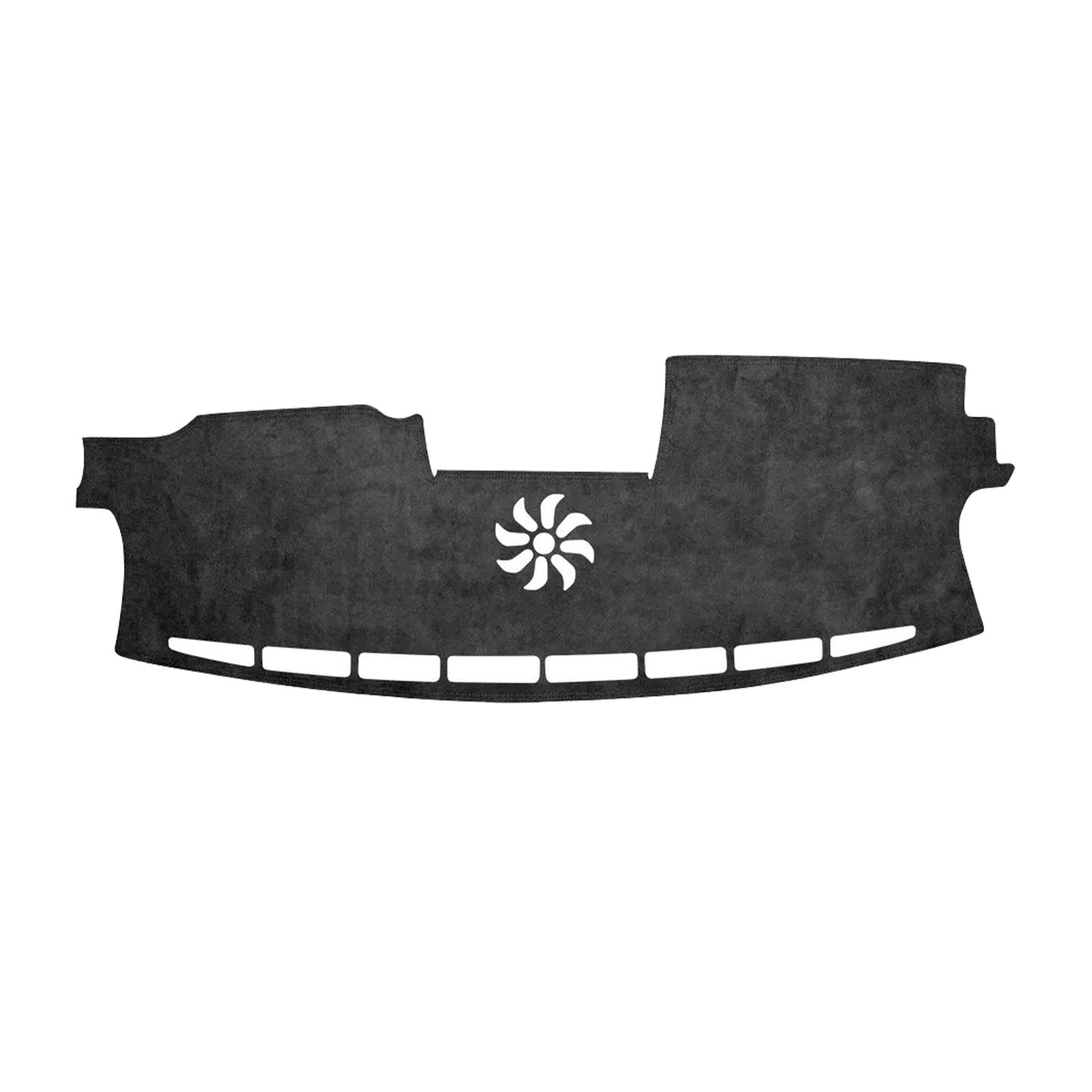 1x Non-Slip Microfiber Leather Dash Mat Suitable For Ford Ranger 2022-2025-0