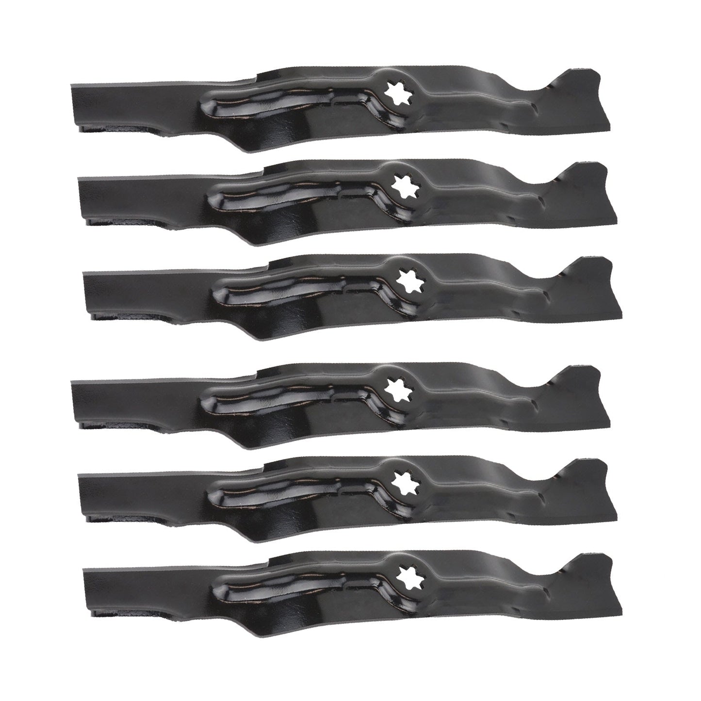 6pcs Blades Suitable 50inch Cub Cadet MTD Ride on Mower 742-04053 942-04053 B-0