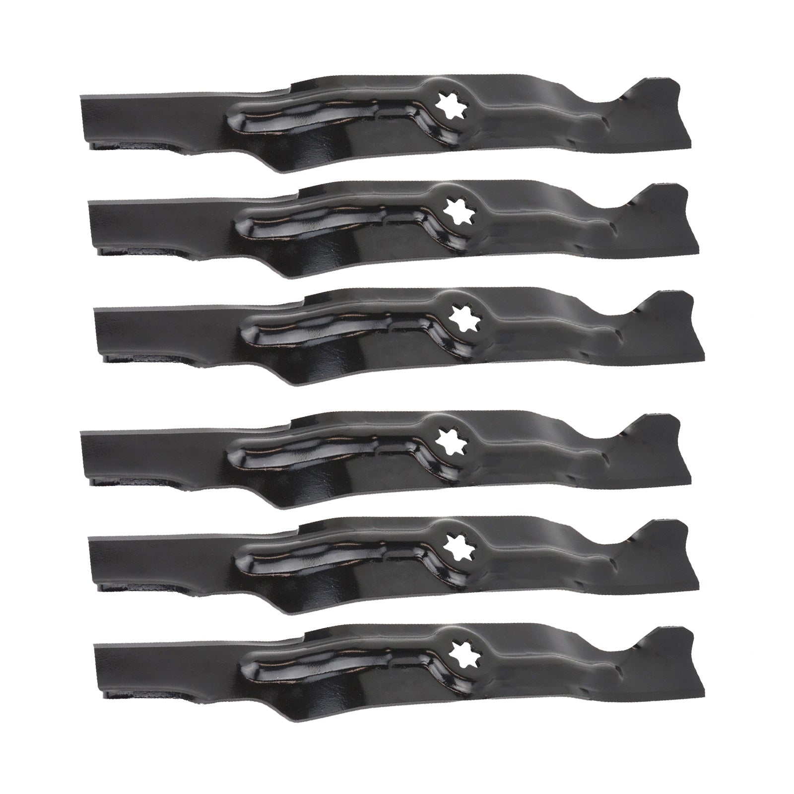 6pcs Blades Suitable 50inch Cub Cadet MTD Ride on Mower 742-04053 942-04053 B-0