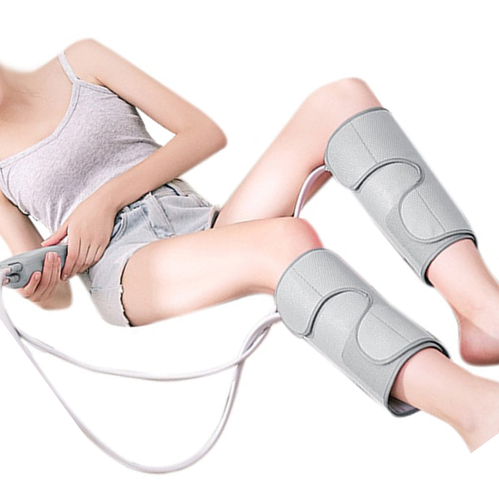 Leg and Foot Massager with Heat Compression Calf Thigh Muscle Relax Wraps-2