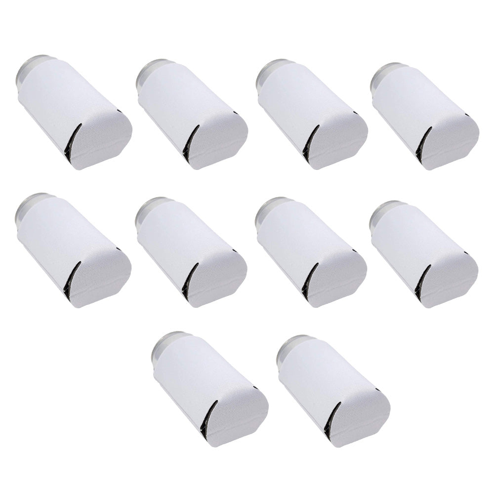 10x Foldable Insulated Beer Can Cooler Sleeve Covers Suitable For Reusable Drink Protection-0