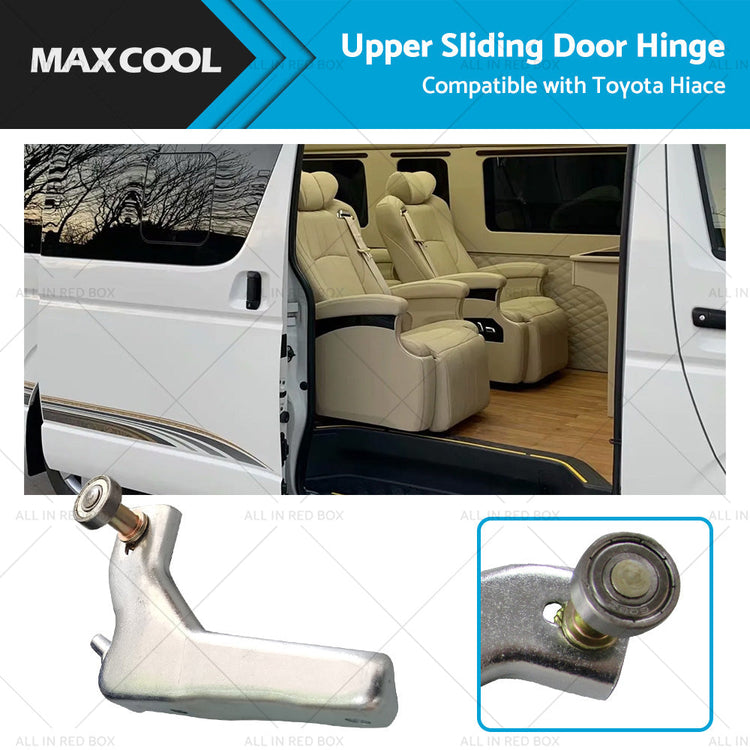Left Side Upper Sliding Door Hinge Roller Bracket Suitable for Toyota HiAce Van-0