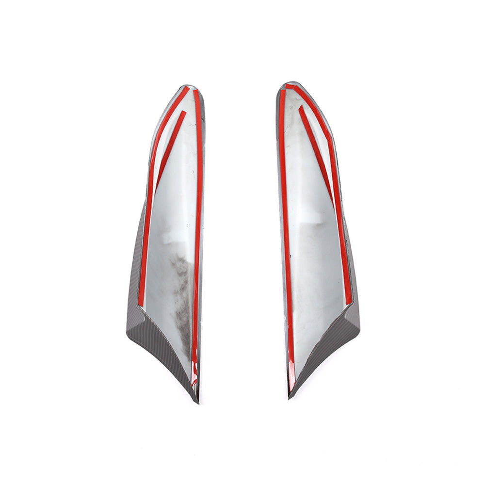 Carbon Fiber Car Side Fender Fin Vent Trim Suitable For Subaru BRZ Toyota 86-2
