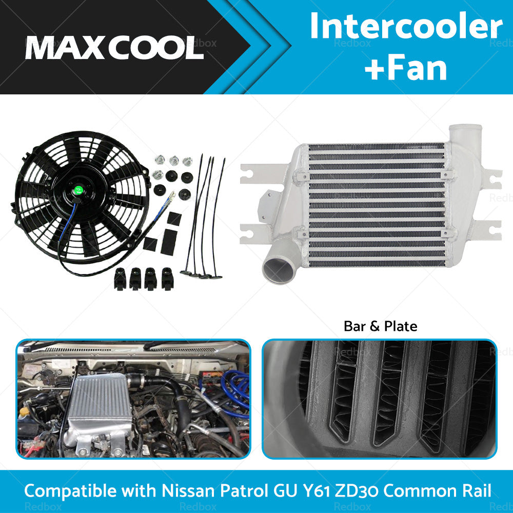 Top Mount Intercooler Kit Suitable For Nissan Patrol GU Y61 ZD30 Common Rail-0