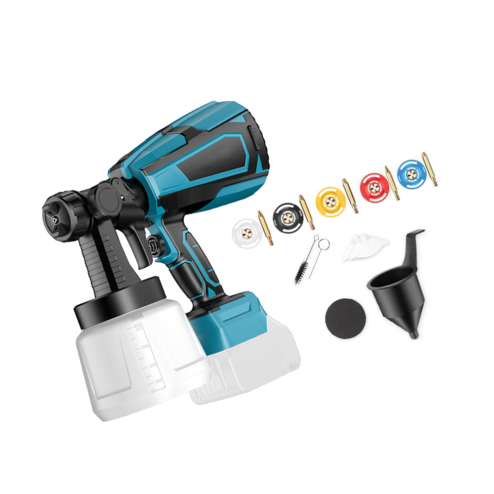 Cordless High Pressure Spray Gun Airless Paint Sprayer Suitable For Makita Battery-1