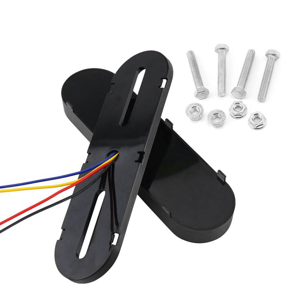 2X Tail Lights 18 LED Stop Flowing Turn Signal Brake Rear Truck Trailer ATV UTV-3