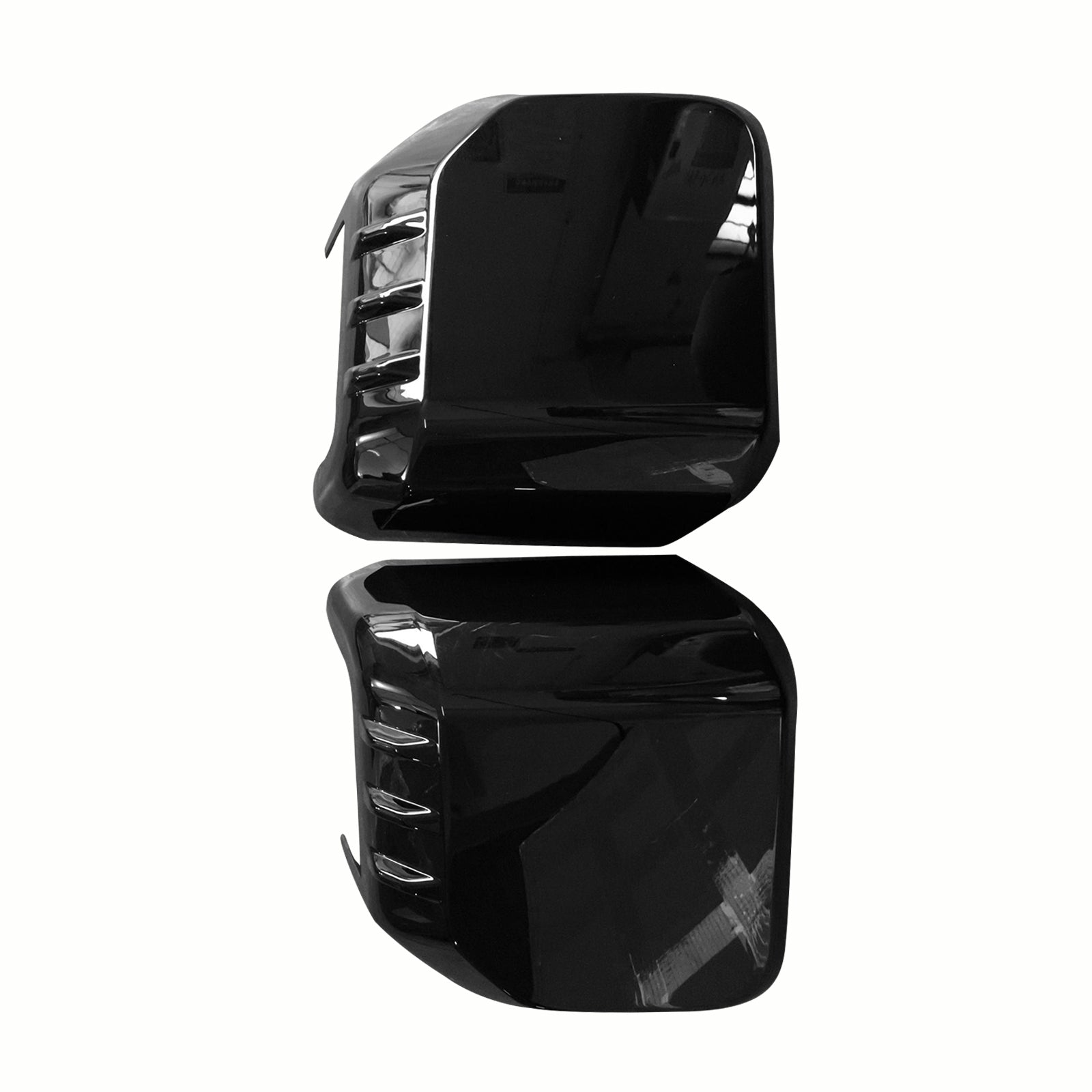 Side Rear View Mirror Cover Suitable For Toyota Prado LC250 J250 2024-On Glossy Black-2