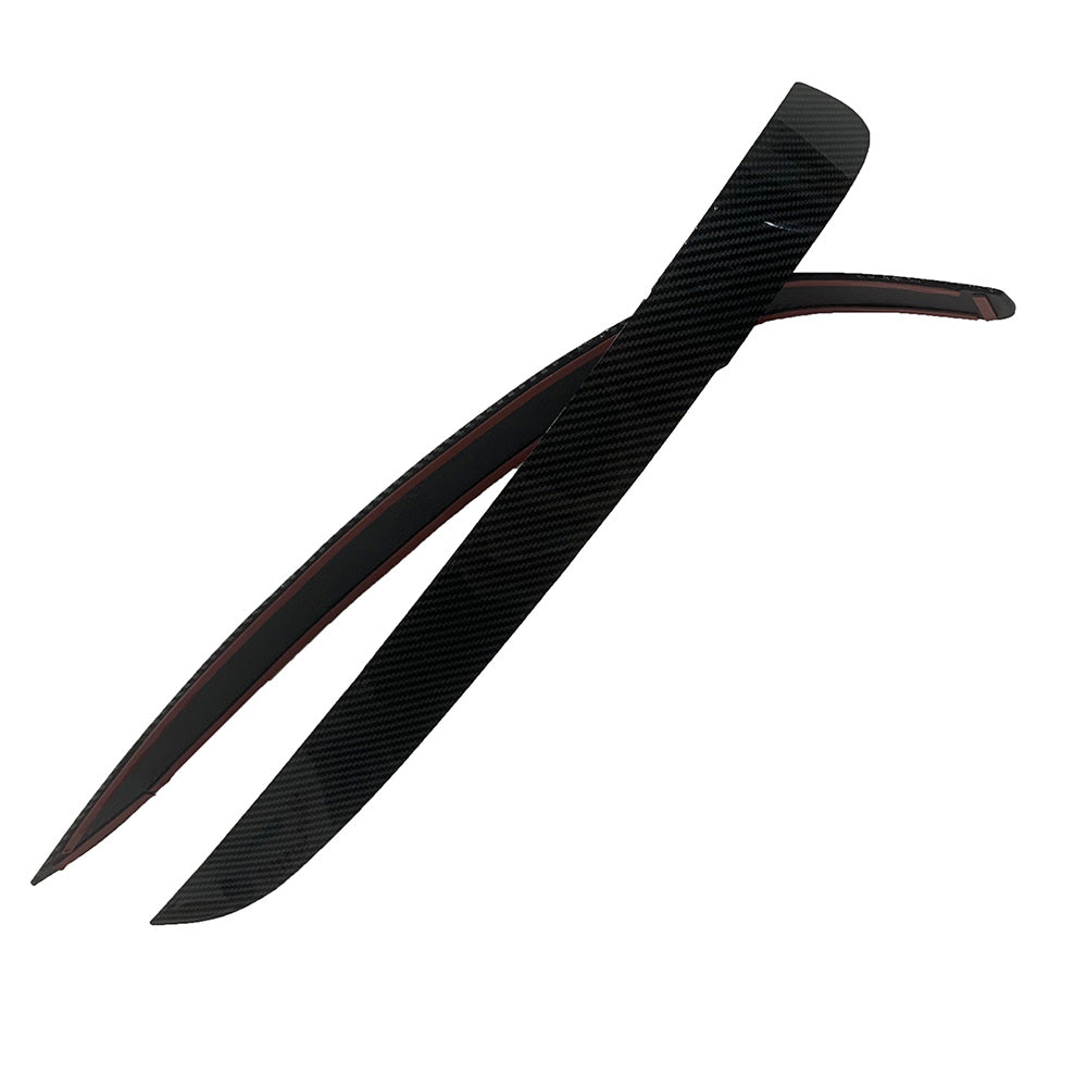 Carbon Fiber Headlight Eyelids Eyebrows Lid Suitable For Holden VE Commodore SS / SSV / SV6-0