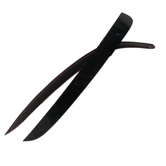Carbon Fiber Headlight Eyelids Eyebrows Lid Suitable For Holden VE Commodore SS / SSV / SV6-0