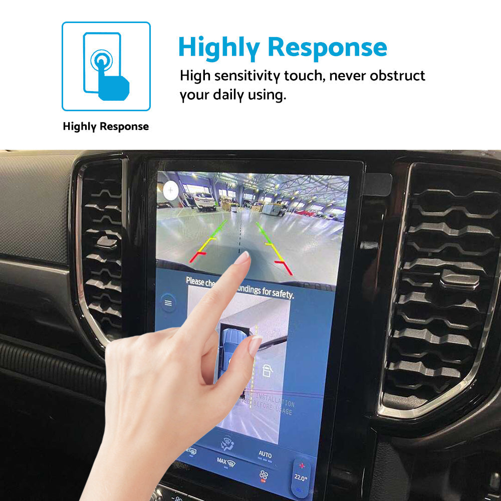 Tempered Glass Screen Protector Suitable For Ford Ranger Everest Wildtrak 12in-3