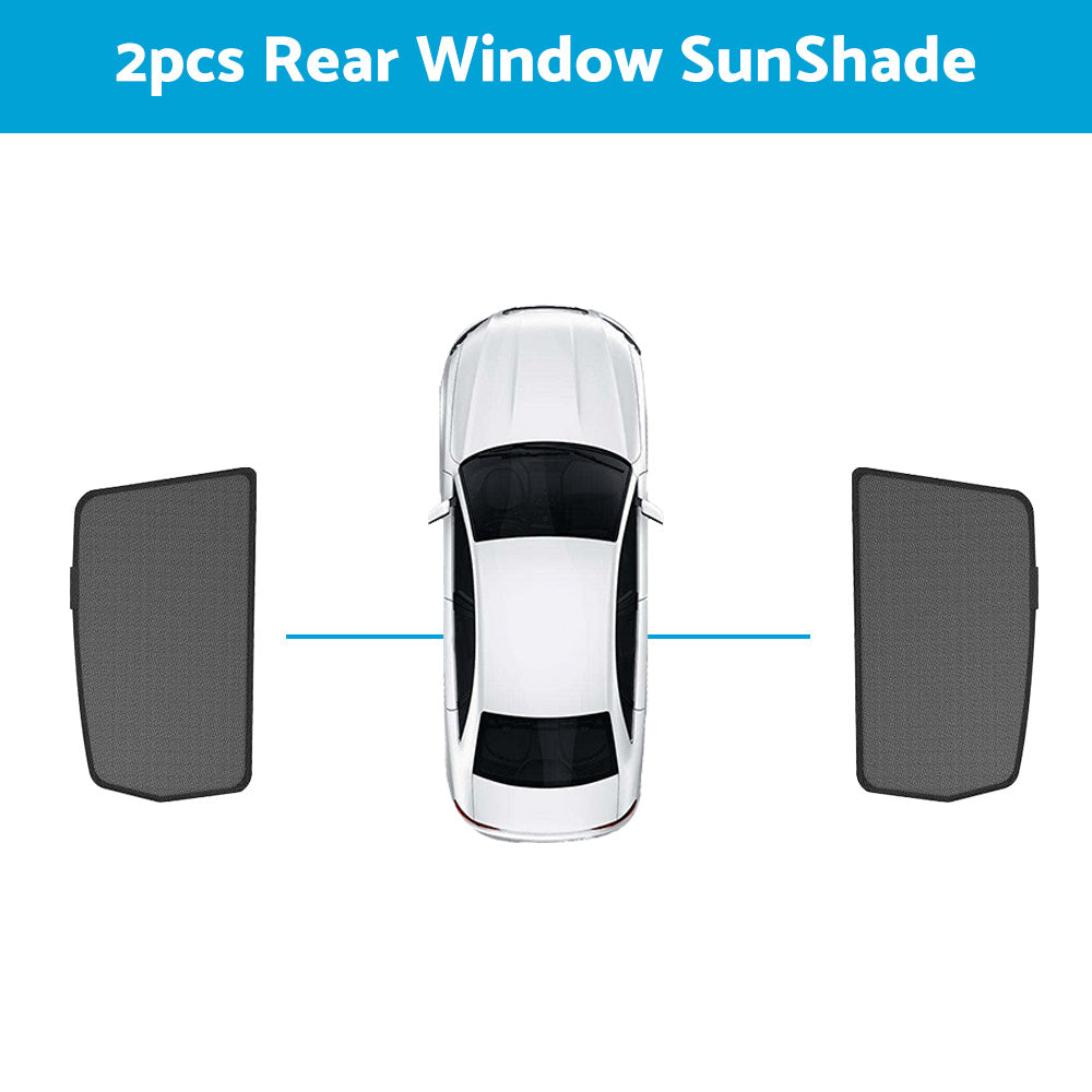 Magnetic Rear and Side Window Sun Shade Mesh Suitable For Toyota RAV4 2019-2023-1