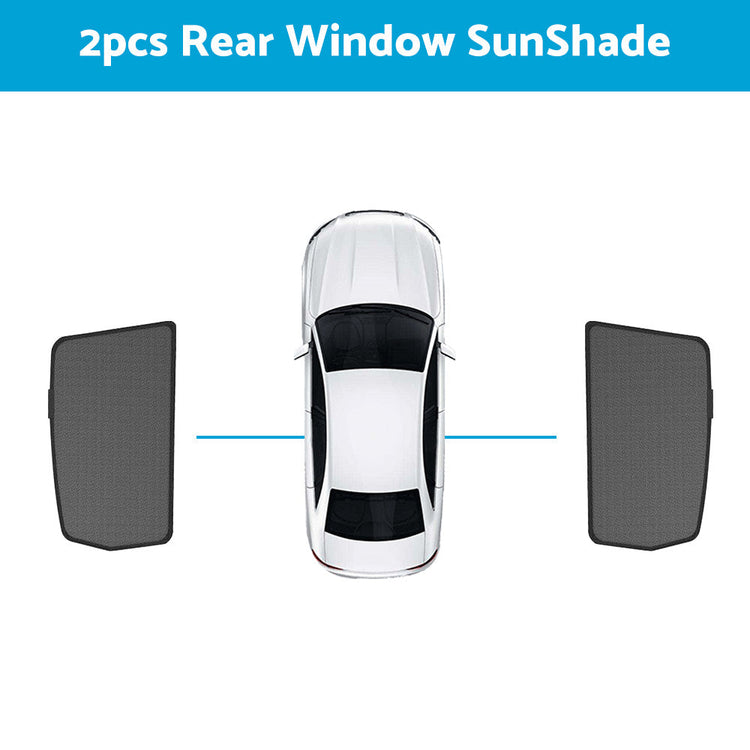 Magnetic Rear and Side Window Sun Shade Mesh Suitable For Toyota RAV4 2019-2023-1