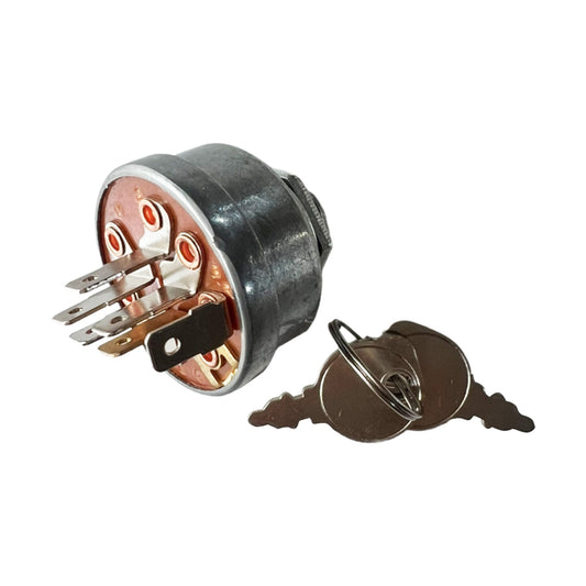 Ignition Switch 6-Pin Suitable For John Deere / Toro / Ferris / Scag Mowers 692318 / 493625 / 1396-0