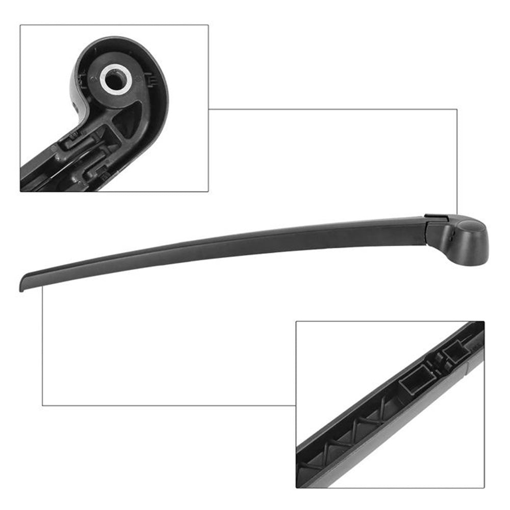 Rear Windscreen Wiper Blade and Arm Set Suitable For Audi Q7 4LB 2006-2015-4