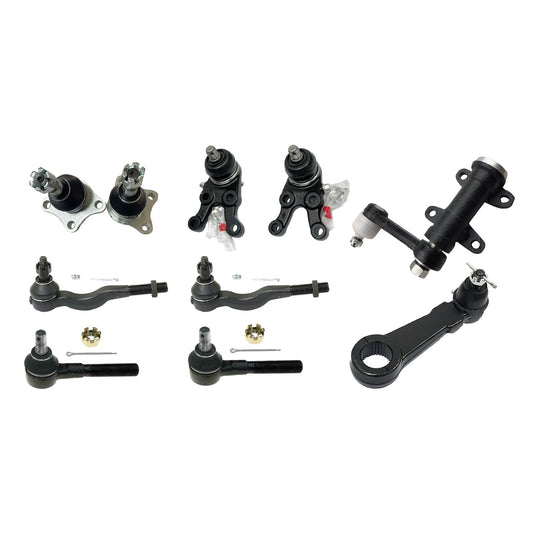 Ball Joints, Tie Rods, Idler & Pitman Arm Kit Suitable For Mitsubishi Pajero NH / NJ / NK / NL - Frazy's Auto Parts