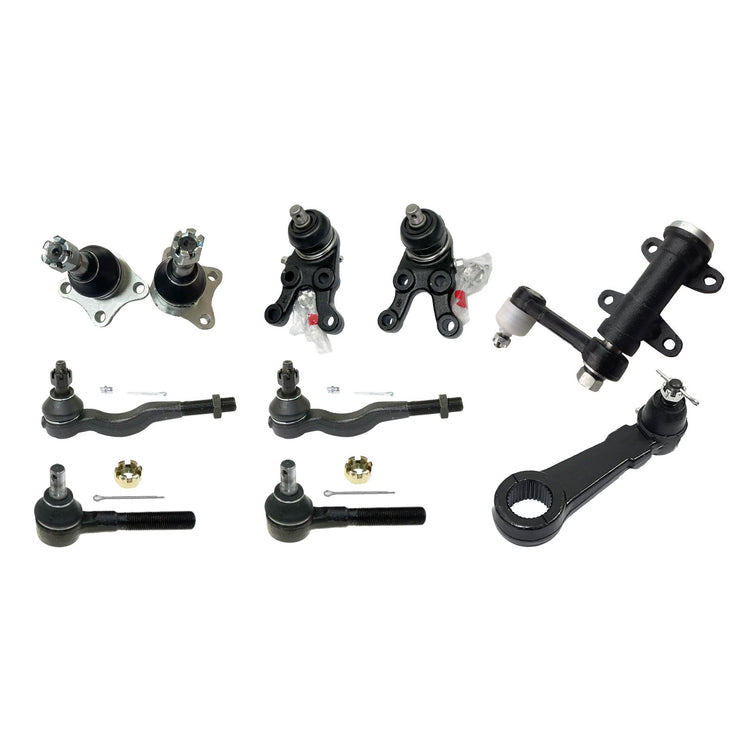 Ball Joints, Tie Rods, Idler & Pitman Arm Kit Suitable For Mitsubishi Pajero NH / NJ / NK / NL - Frazy's Auto Parts