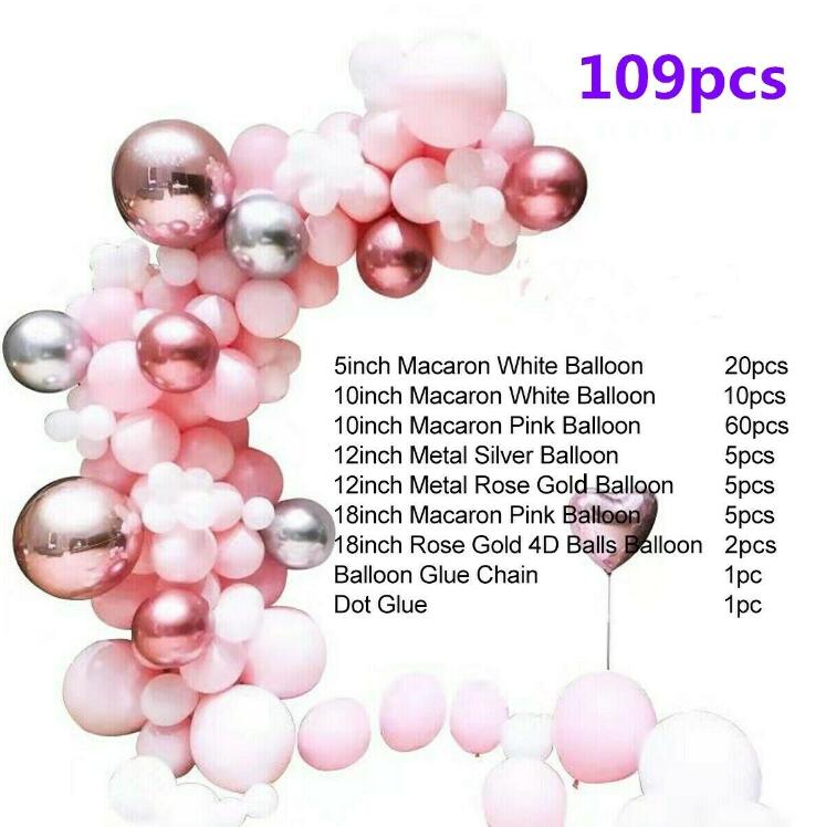 Balloon Garland Arch Kit Set Birthday Wedding Baby Shower Balloons Party Decor - Frazy's Auto Parts