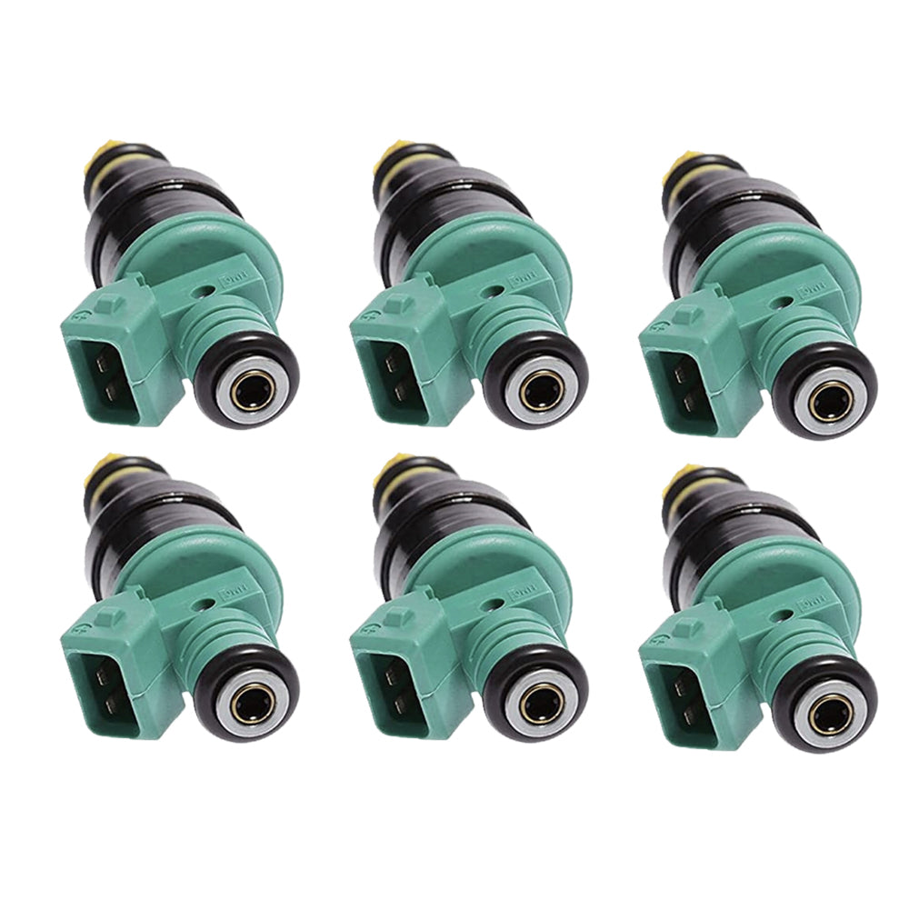 6x Fuel Injectors Suitable For BMW 323i 325i 525i M3 E36 E34 2.5L-1