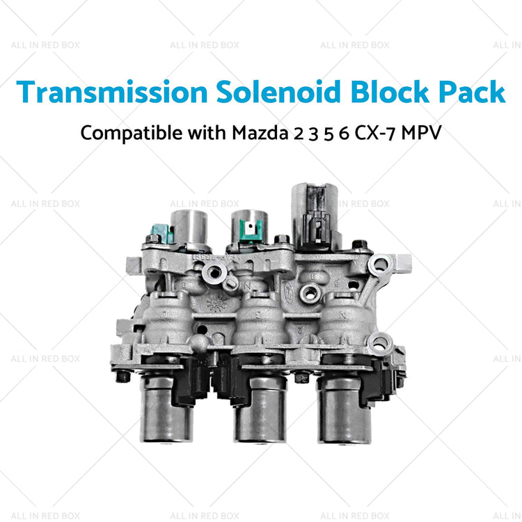 4F27-E Transmission Solenoid Block Pack Suitable For Mazda 2 3 5 6 CX-7 MPV-3