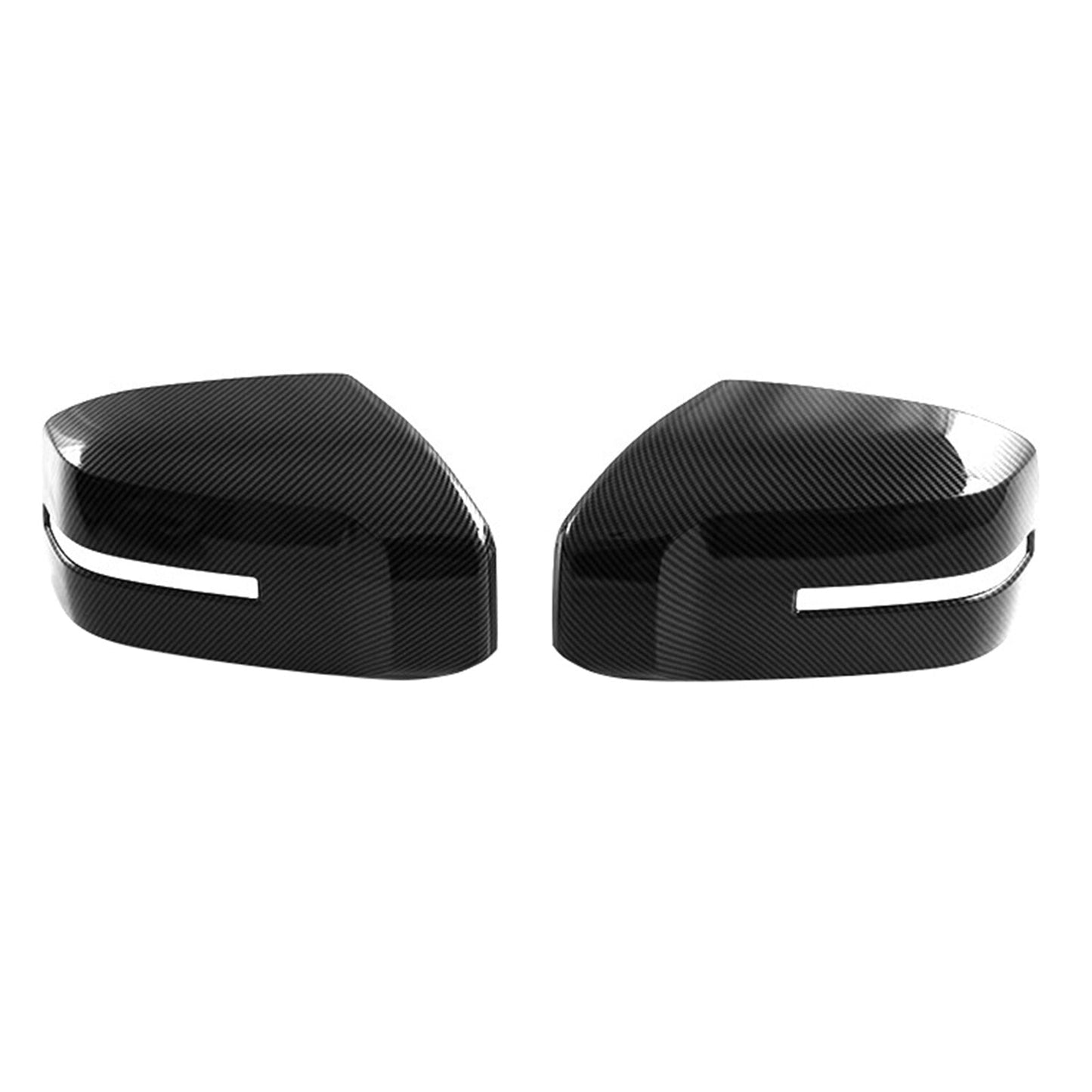 Side Mirror Cover Suitable For Mitsubishi Triton L200 23-25 ABS Carbon Fiber-0
