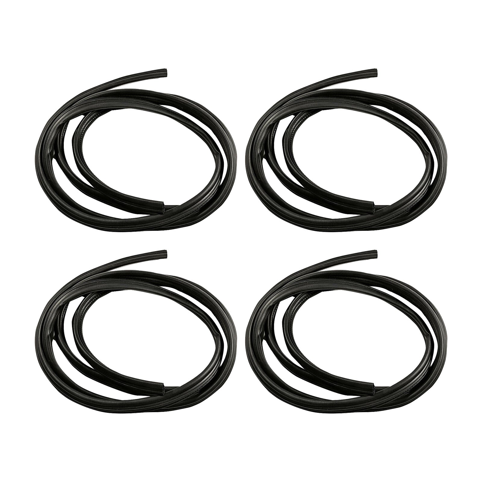 4x Front & Rear Door Rubber Seals Suitable For Holden Commodore VN / VP / VR / VS-0