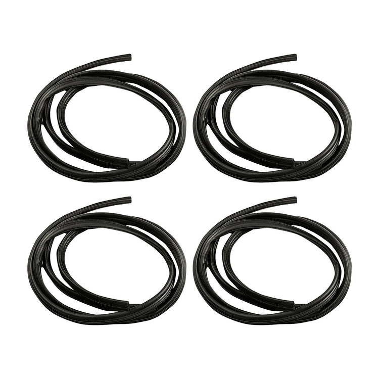4x Front & Rear Door Rubber Seals Suitable For Holden Commodore VN / VP / VR / VS-0