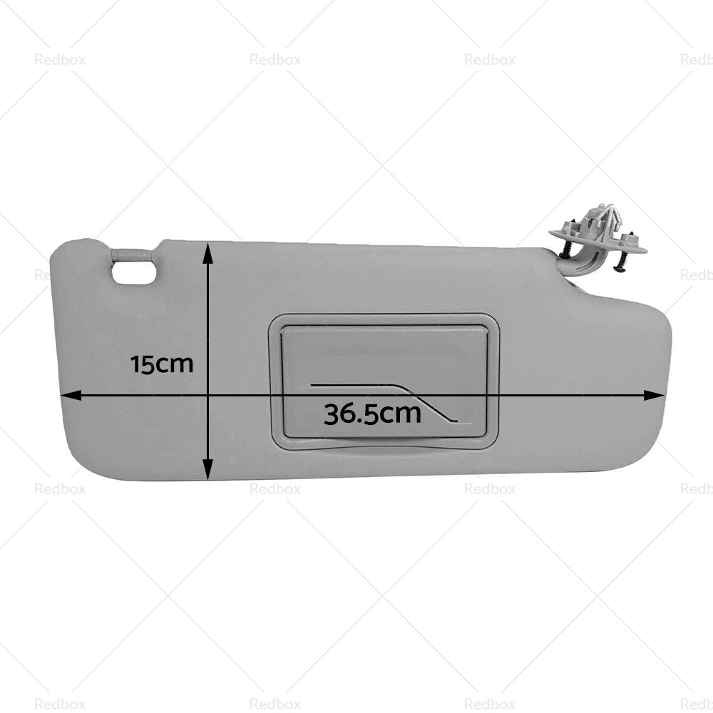 Sun Visor Driver Right Side Suitable For Holden Barina TM 2011-2018 95327507-2