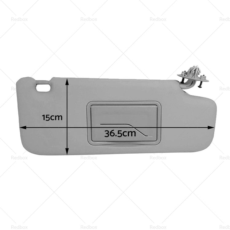 Sun Visor Driver Right Side Suitable For Holden Barina TM 2011-2018 95327507-2