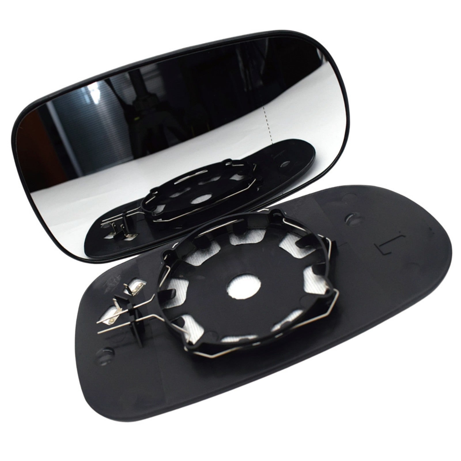 1 Pair Heated Mirror Glass Left & Right Suitable For Saab 9-5 9-3 93 2003-On-3