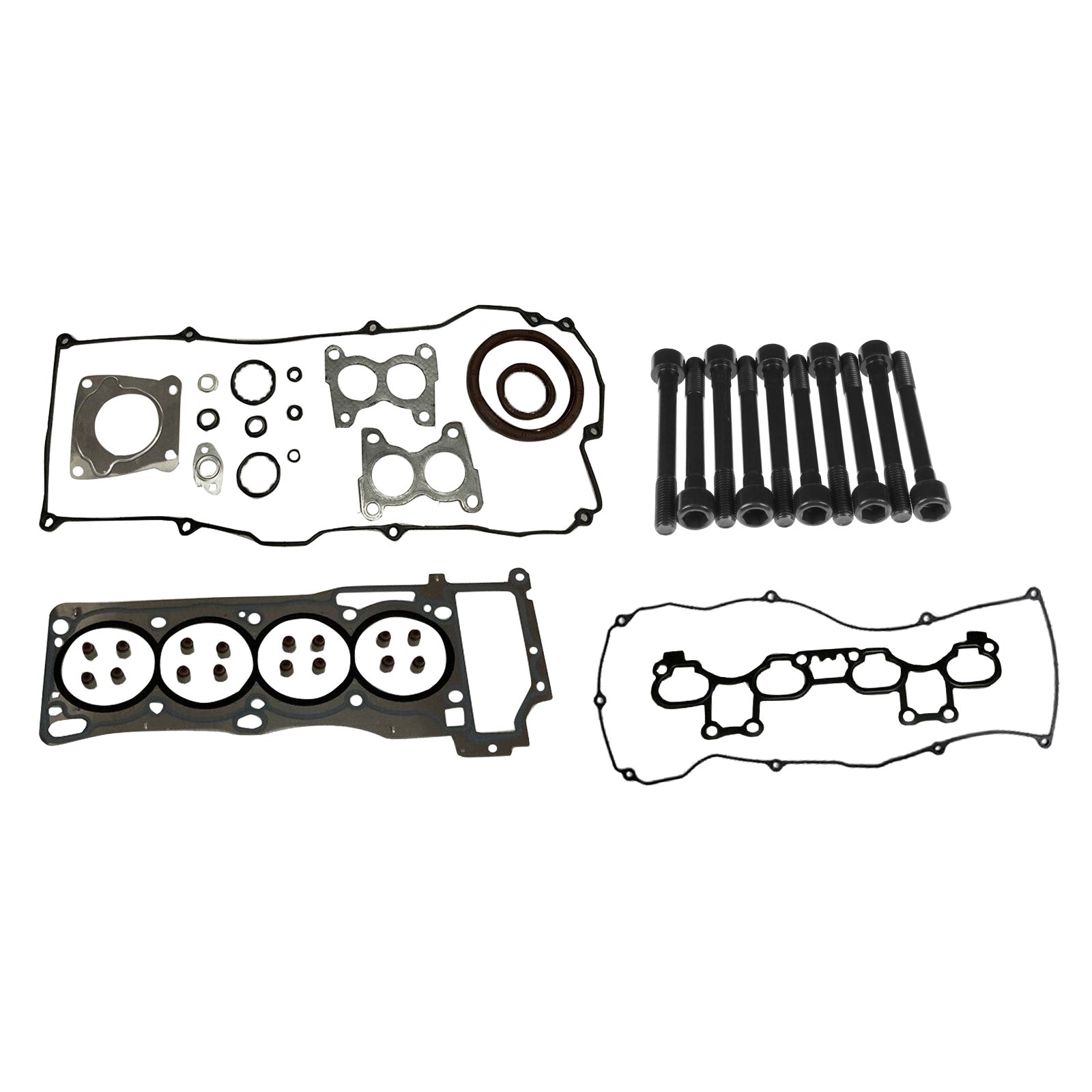 Cylinder Head Gasket Kit & Bolt Set Suitable For Nissan Pulsar N16 1.8L 00-06-0