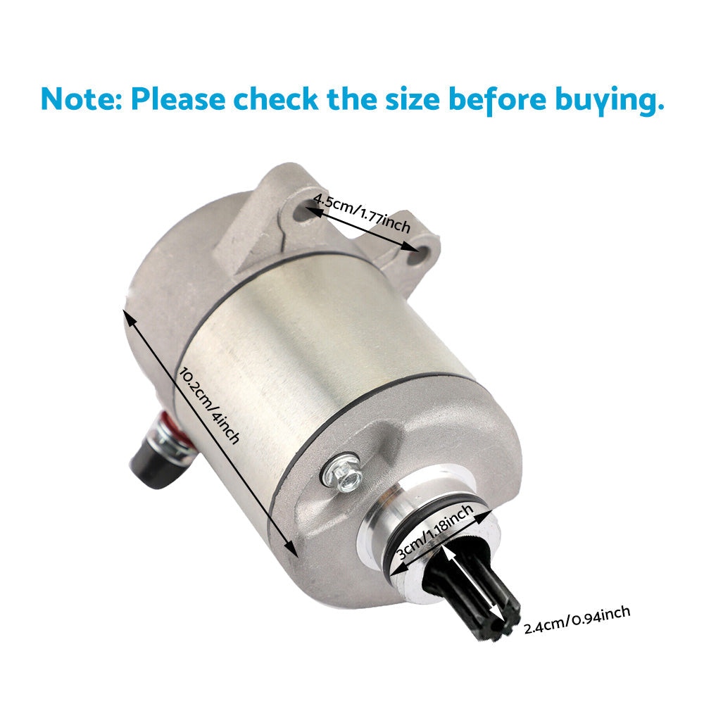 9 Tooth Electric Starter Motor Suitable For Honda TRX350 TE/FE TM/FM Fourtrax Rancher-3